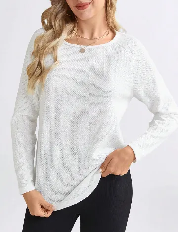 Bluza SHEIN, alb