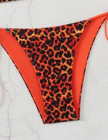 Costum de baie SHEIN, animal print
