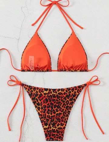 Costum de baie SHEIN, animal print