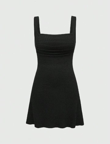 Rochie scurta Romwe, negru