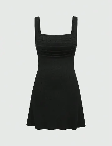 Rochie scurta Romwe, negru