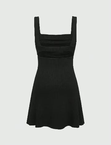 Rochie scurta Romwe, negru