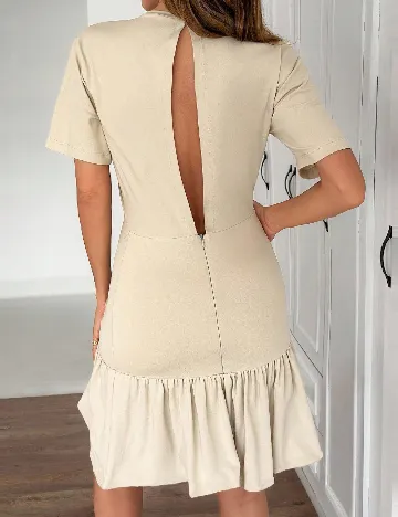 Rochie scurta SHEIN, bej