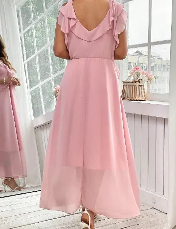 Rochie lunga SHEIN CURVE, roz