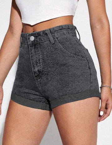 Pantaloni scurti SHEIN, gri