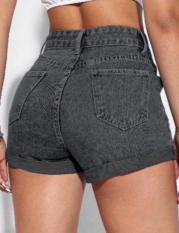 Pantaloni scurti SHEIN, gri