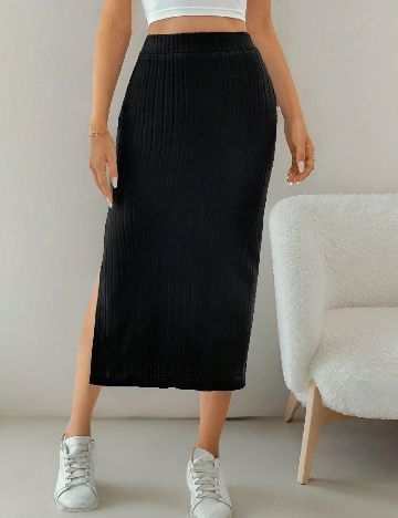 Fusta SHEIN, negru