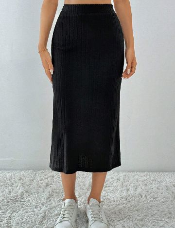 Fusta SHEIN, negru