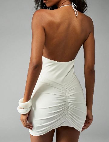 Rochie scurta SHEIN, alb