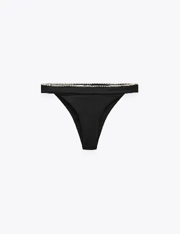 Chilot de  baie Zara, negru