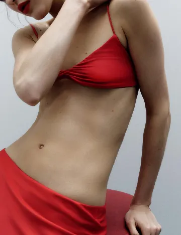Sutien de baie Zara, rosu