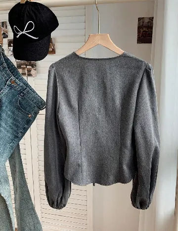 Bluza SHEIN CURVE, gri