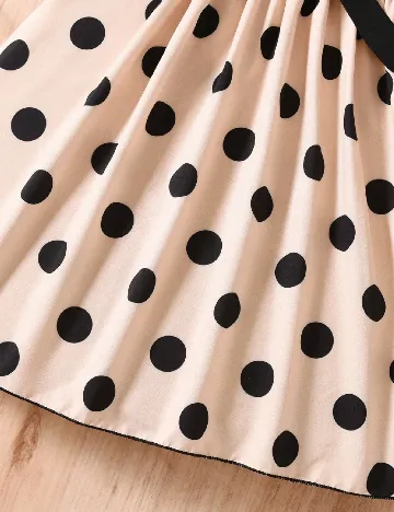Rochie Shein Kids, negru/crem
