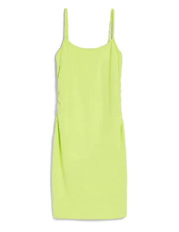 Rochie scurta Bershka, verde