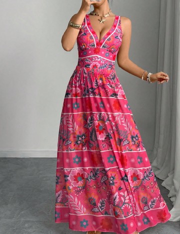 Costum de baie SHEIN, roz