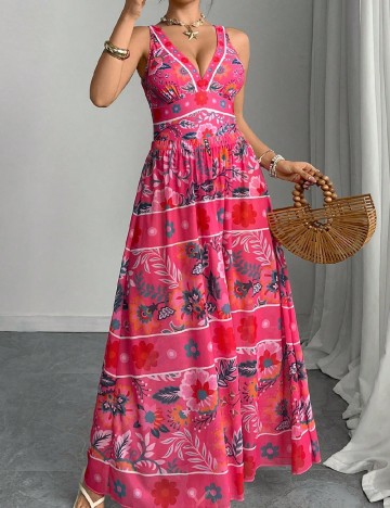 Costum de baie SHEIN, roz