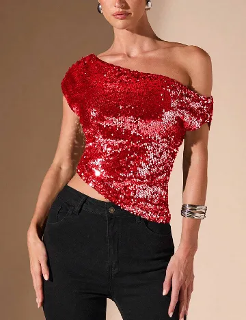 Top SHEIN, rosu