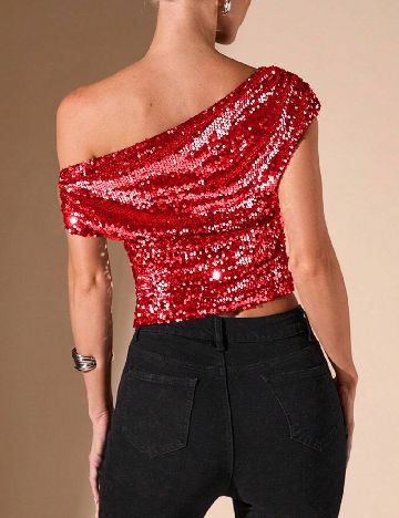 Top SHEIN, rosu