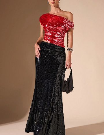 Top SHEIN, rosu