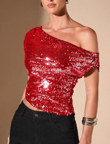 Top SHEIN, rosu