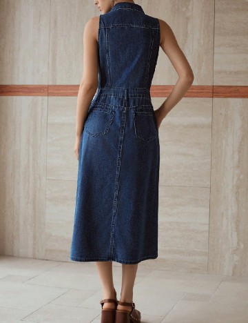 Rochie medie MOTF, albastru