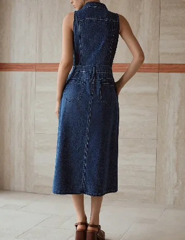 Rochie medie MOTF, albastru
