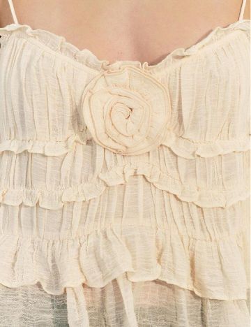 Top Zara, crem