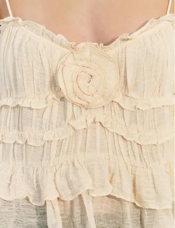 Top Zara, crem