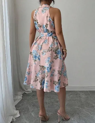 Rochie scurta SHEIN CURVE, floral print