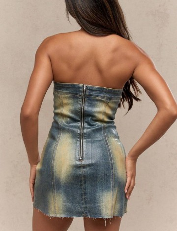 Rochie scurta Missguided, albastru
