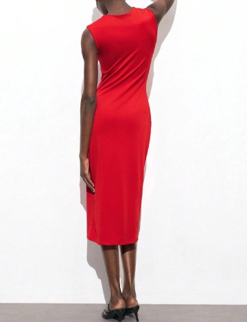 Rochie medie SHEIN, rosu