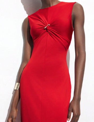 Rochie medie SHEIN, rosu