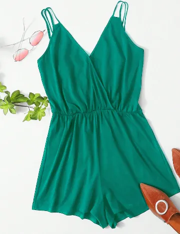 Salopeta SHEIN CURVE, verde