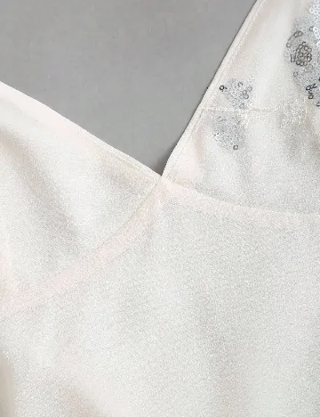 Top SHEIN, ecru