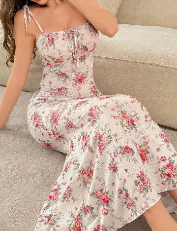 Rochie lunga SHEIN, floral print