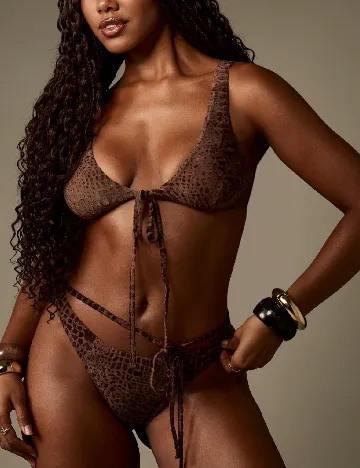 Costum de baie Missguided, maro
