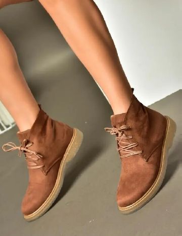 Ghete Fox Shoes, maro