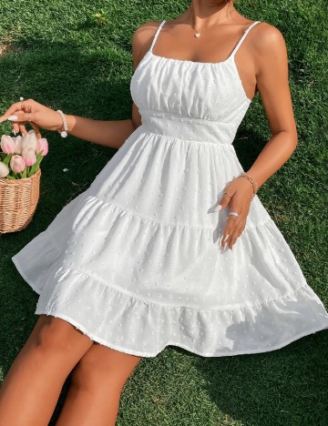Rochie scurta SHEIN, alb