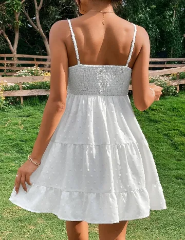 Rochie scurta SHEIN, alb