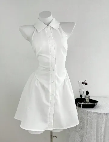 Rochie scurta SHEIN, alb