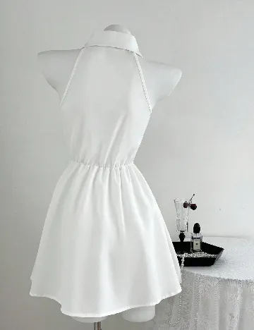 Rochie scurta SHEIN, alb