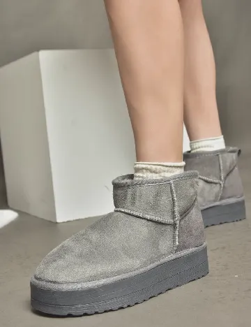 Ghete Fox Shoes, gri