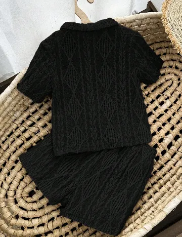 Compleu Cozy Pixies, negru