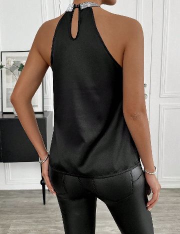 Top SHEIN, negru