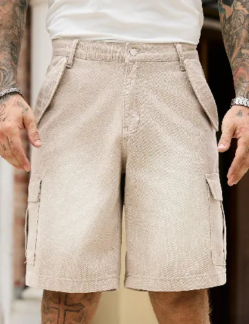Pantaloni scurti SHEIN, bej