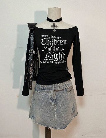 Top SHEIN, negru