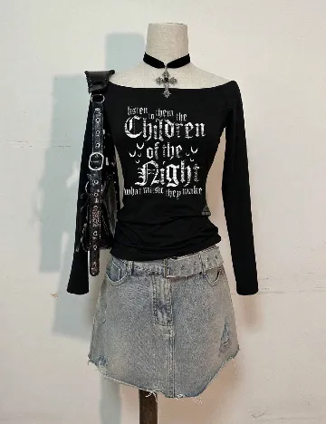 Top SHEIN, negru