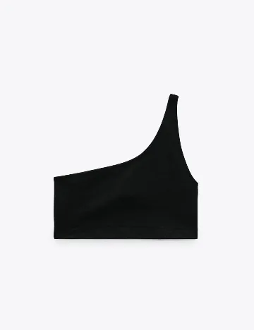 Top Zara, negru