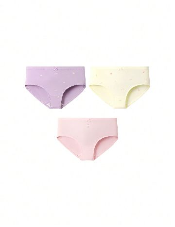 Set chiloti 3 perechi Shein Kids, mix culori