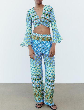 Top Zara, mix culori